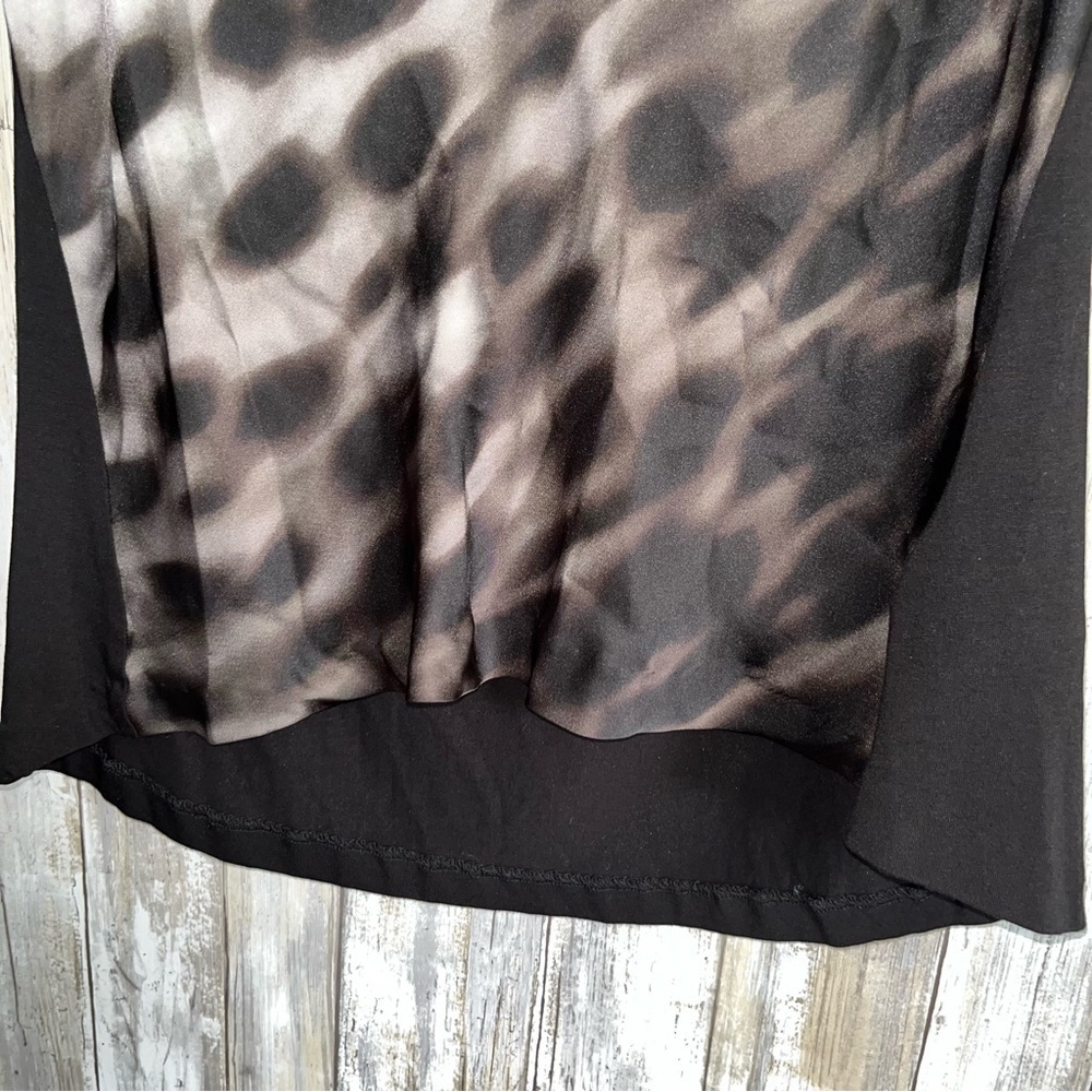 Kenneth Cole Drop Neck Sleeveless Blouse - Picture 2 of 5